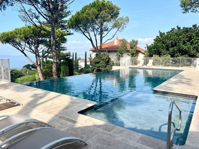Mont Boron, magnifique 3 P avec terrasse et vue mer panoramique 